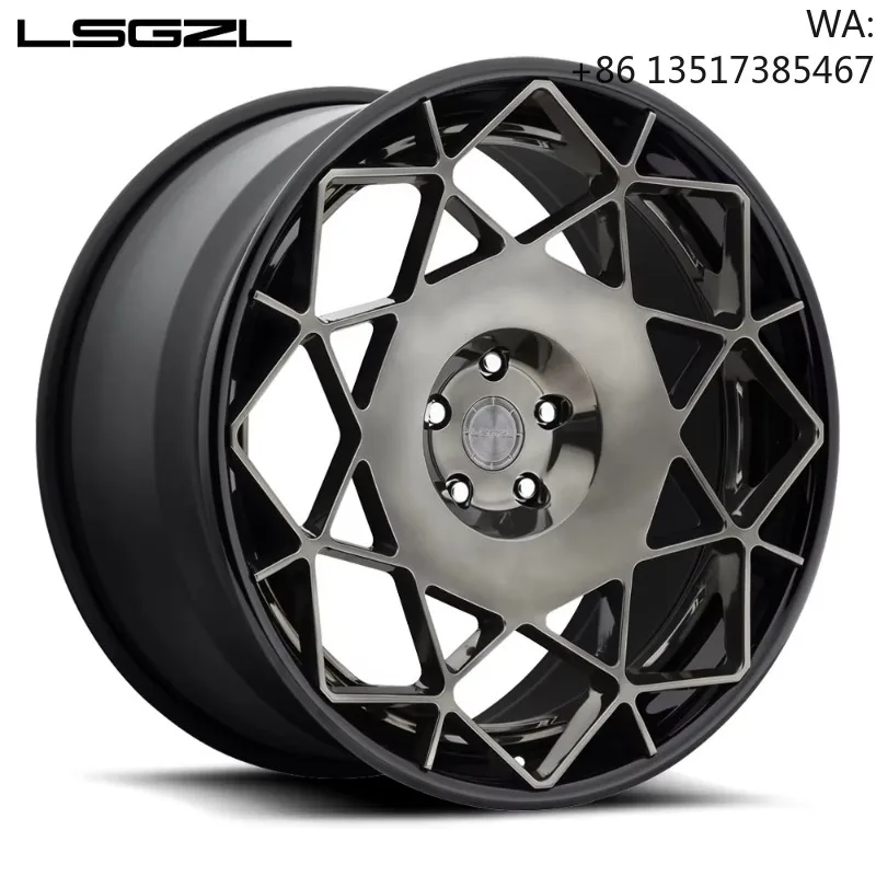 Forging Wheel Aluminum Alloy Applicable Size 18 19 20 21 22 23 24 Size Can Be Customized High Strength Forging