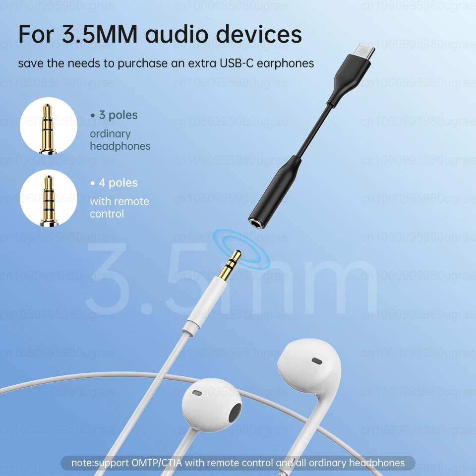 Original für Samsung Galaxy S24 S23 S22 Ultra S21 A55 A54 A35 Z Fold6 USB Typ C bis 3,5mm Audio Adapter Kopfhörer buchse Aux Kabel – Detail 5