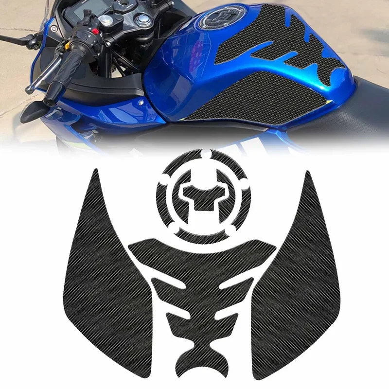 For Suzuki GSX-R gsx250 gsx250r motorcycle anti slip fuel oil tank pad side knee grip decal protector water proof Sticke 3D