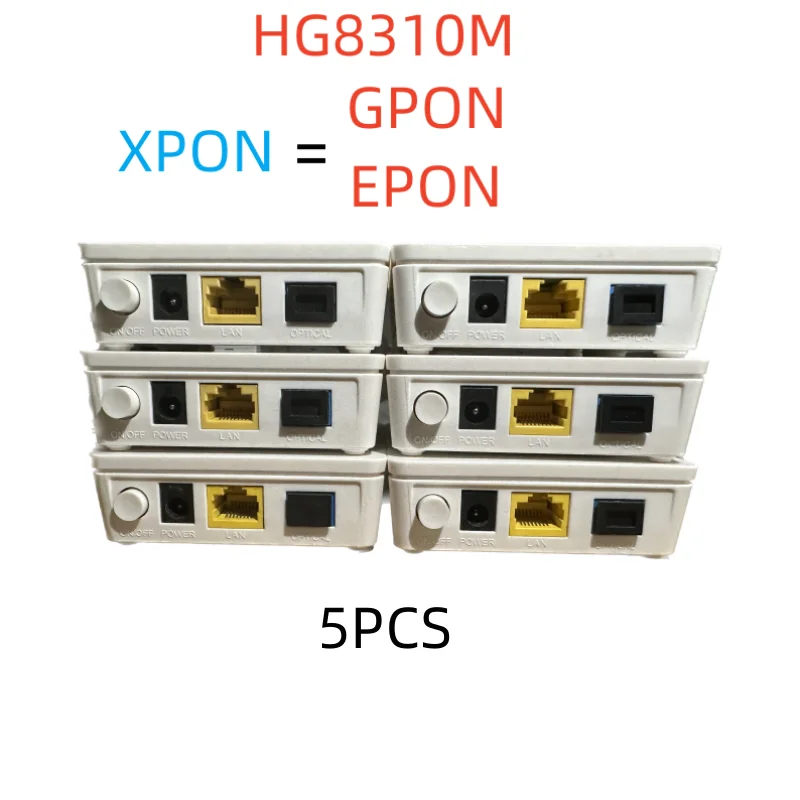 

New roteado For HG8310M UPC GPON XPON EPON GE ONU HG8010H Single Port Suitable for Fiber Class FTTH Terminal Router Modem