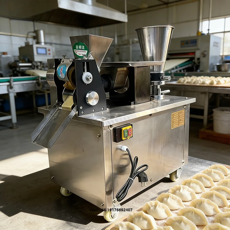 Stainless Steel Automatic Dumpling Maker Machine Commercial Small Samosa Industrial Pasta Tool