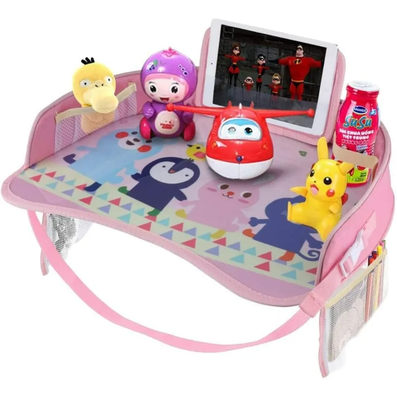 

Детский дорожный столик-поднос для путешествий, для автокресла, для малышей и детей, столик-поднос для автомобиля