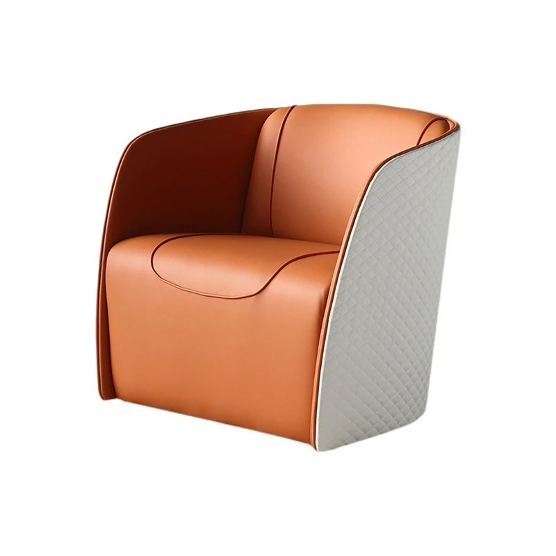 

Light luxury simple single sofa hotel sales office reception negotiation sofa model room furniture