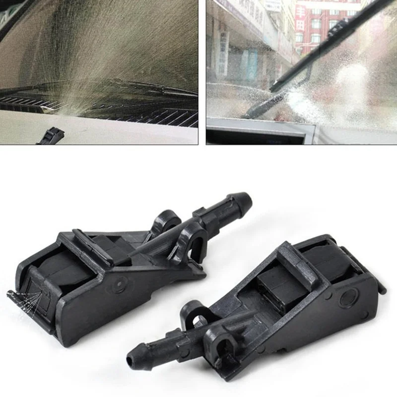 2/4PCS Car Front Windshield Washer Wiper Nozzle Sprinkler 6RD955985 For VW Passat B5 Golf 5 4 MK4 Bora Polo Beetle