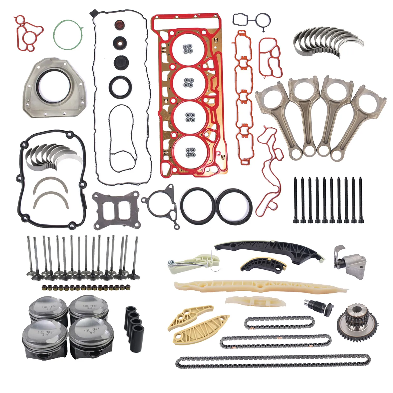 AP01 Engine Rebuild Kit For Audi A1 A6 VW Beetle Golf Passat EA888 Gen3 1.8 TSI TFSI