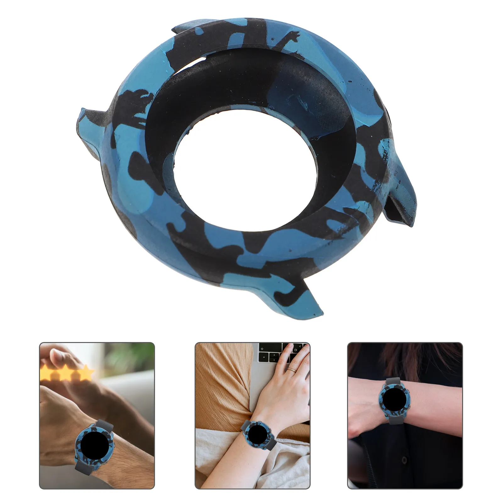 

1 шт. силиконовый защитный чехол для часов, устойчивый к царапинам, гибкий, для продления срока службы, защита от пыли