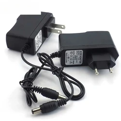 3pcs 500mA Power Converter supply Adapter AC to DC 12V 0.5A Power Supply US Plug Switch 5.5mm x 2.1mm For Strip Light 100-240V