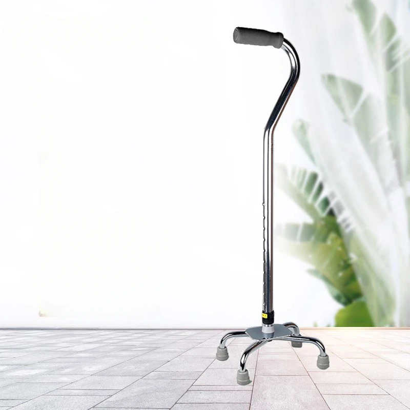 Elderly crutches, crutches, four legged anti slip fracture walking aids