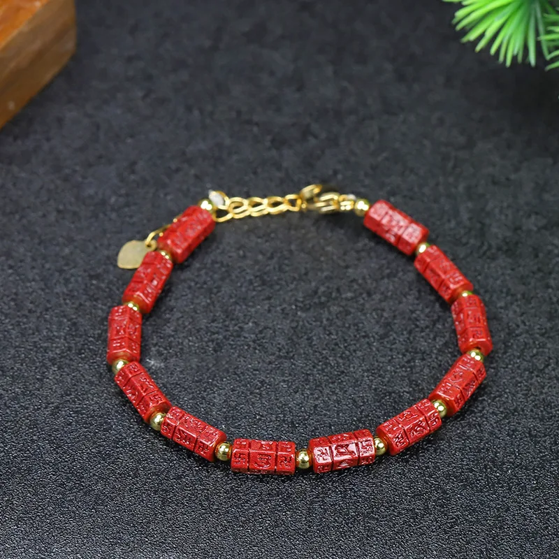 

Женский браслет из фиолетового золотого песка, изысканное модное и универсальное украшение