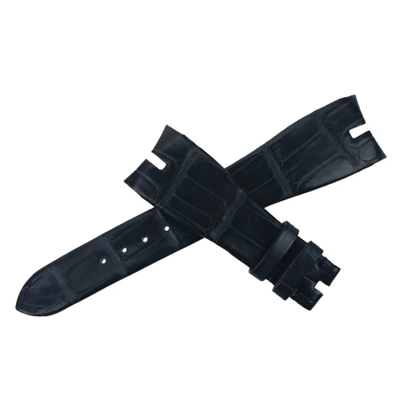 ДЛЯ ROGER DUBUIS, КОЖАНЫЙ РЕМЕНЬ ДЛЯ ЧАСОВ АЛИГАТОРА