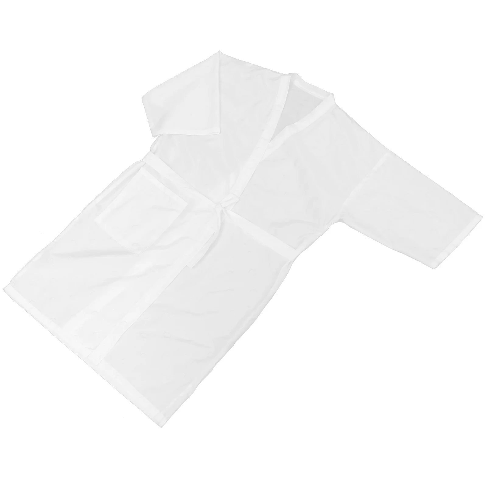 

Hairdresser Gown Client Robe Salon Cape for Adults Hair Cutting Dyeing Barber Clothes Lightweight Material Easy Wash Quick Dry