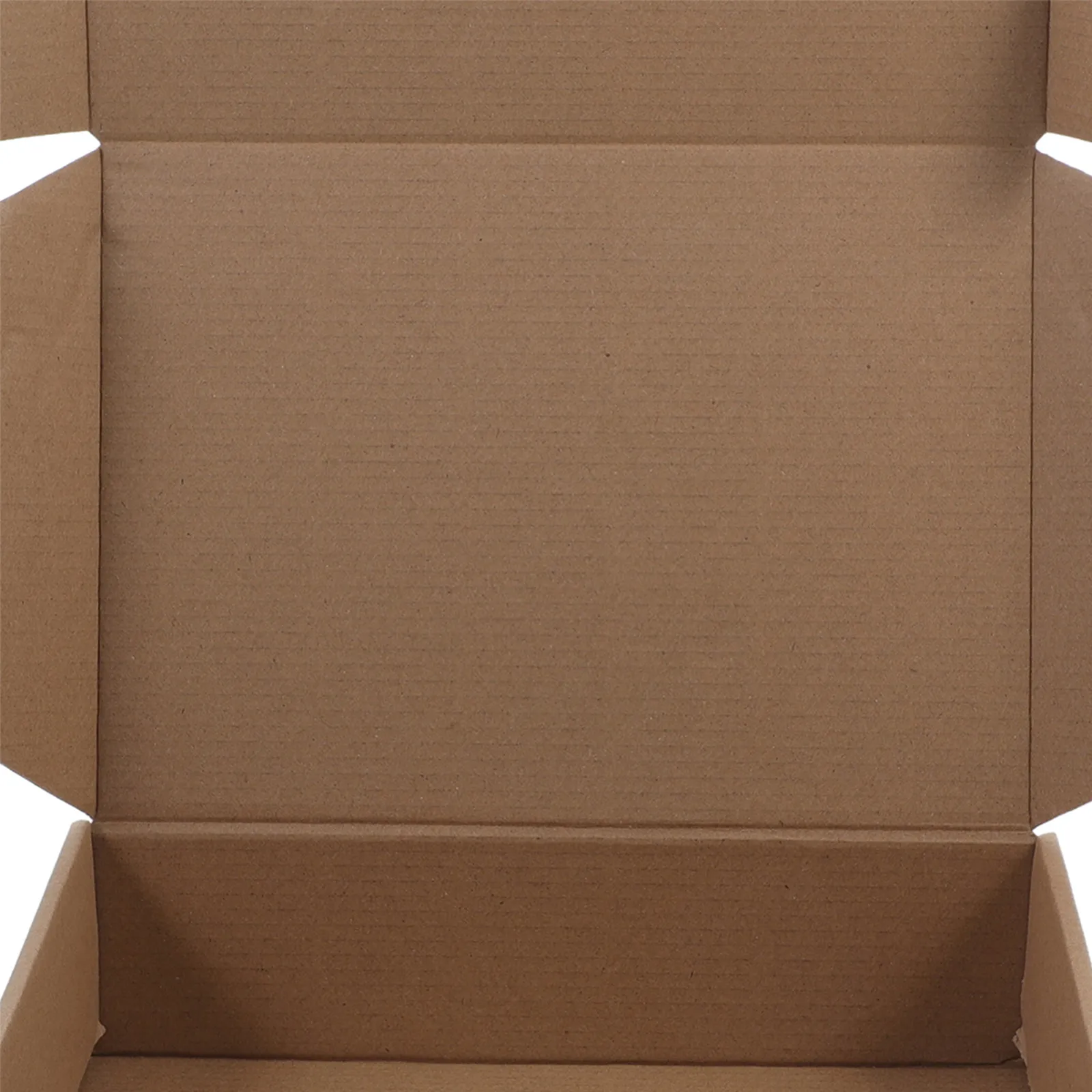 10Pcs Square Kraft Paper Shipping Boxes Triple-Layer Construction Robust Mailing Box for Ecommerce Small Packages Logistics Use