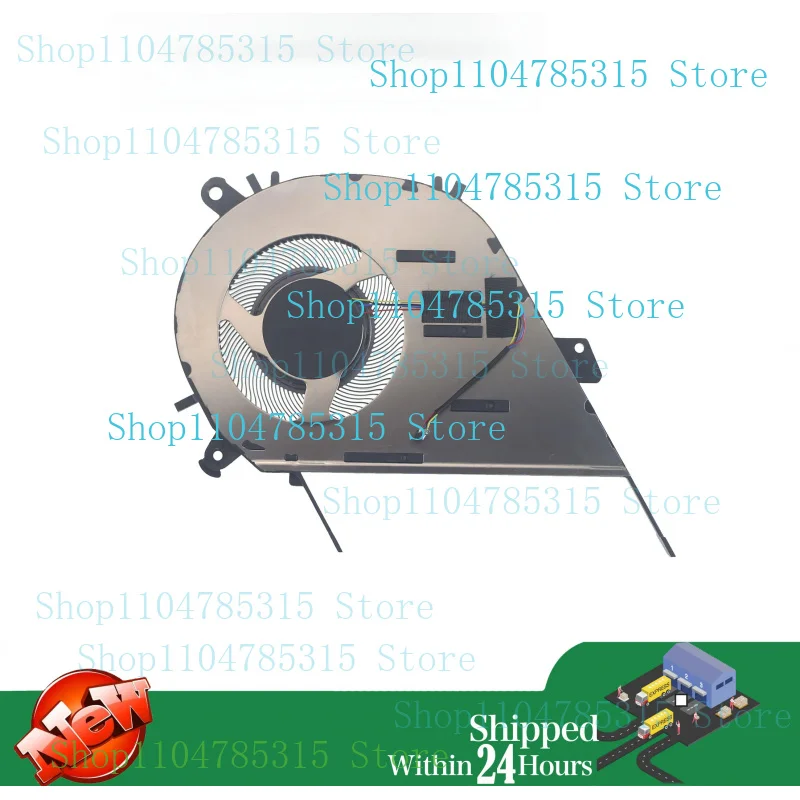 Laptop CPU Cooling Fan BAPA1005R5HY006 DC5V 0.50A 4-Pin For ASUS Zenbook 14 Ultralight UX435EAL U4800EGL 13NB0SA0T01111