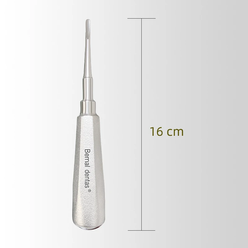 1pc Dental Minimally Invasive Tooth Elevator Minimally Invasive Tooth Extraction Frosted Handle Tooth Extraction Elevator