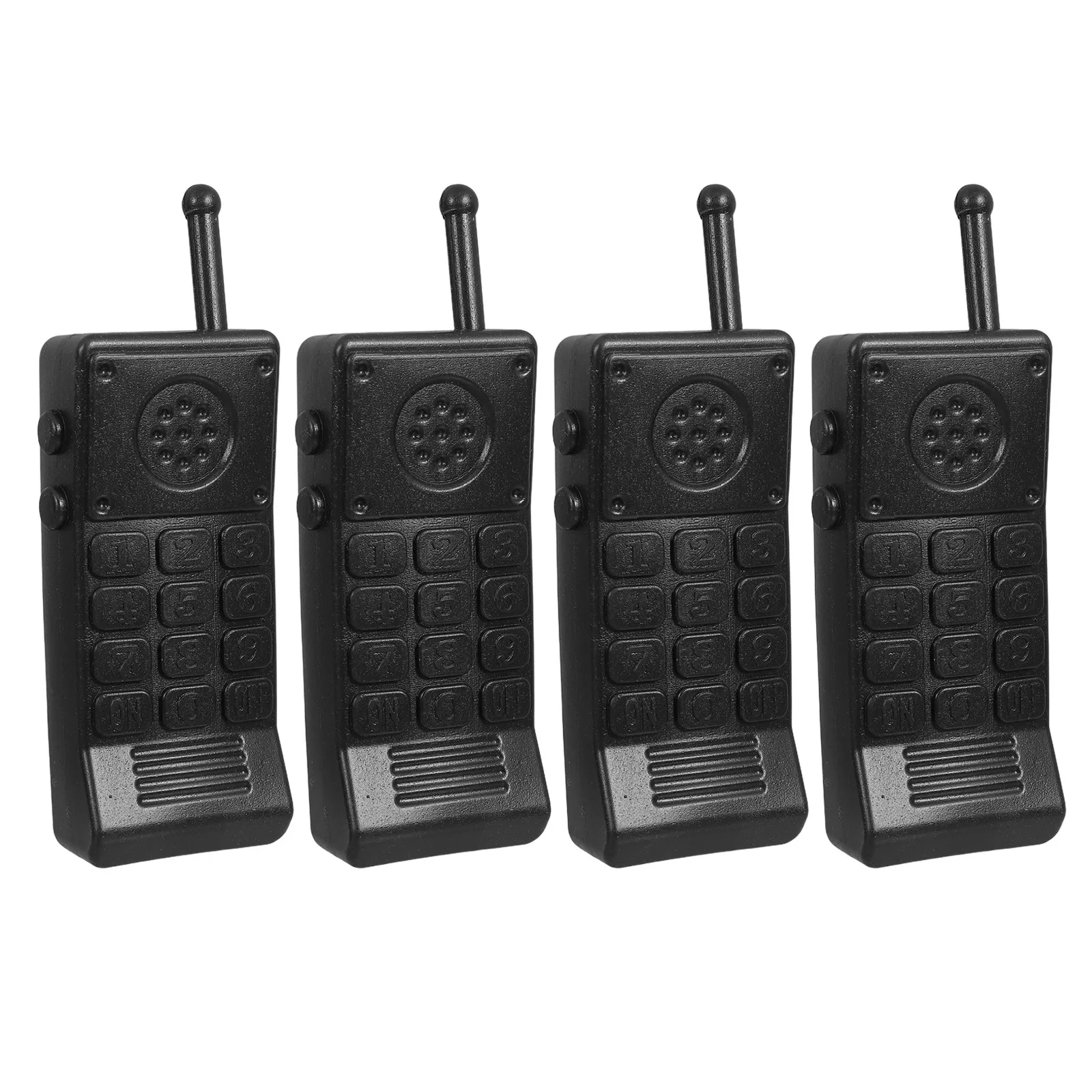 

Набор из 4 детских раций в ретро-стиле: реалистичные, интерактивные, для ролевых игр и раннего развития, обучающее коммуникационное устройство для родителей