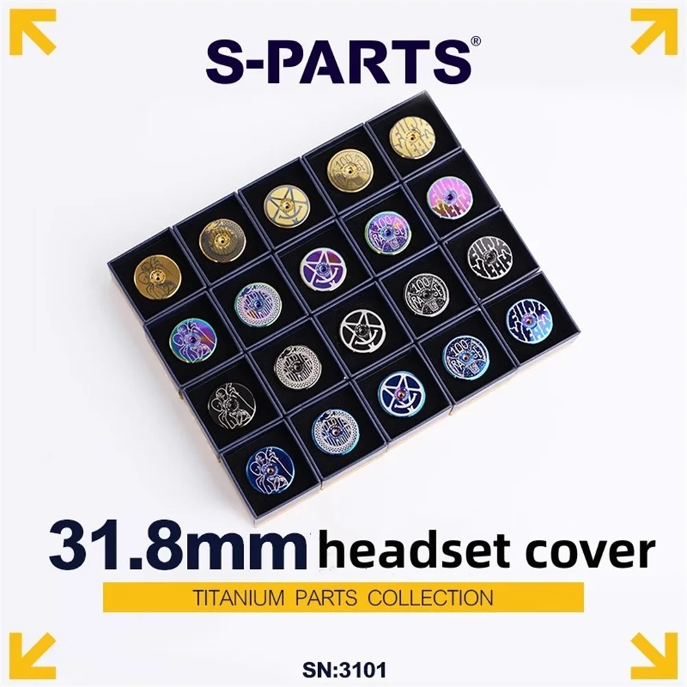 

Bicycle titanium alloy headset cover 31.8mm
