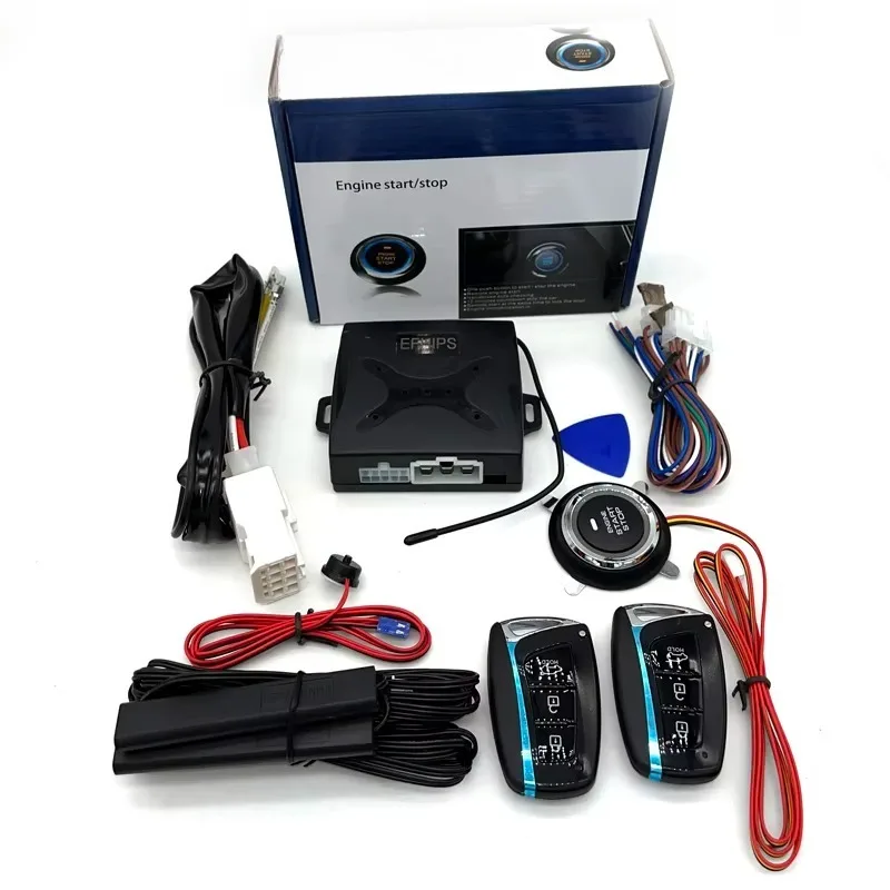 start stop keyless entry system engine start alarm system