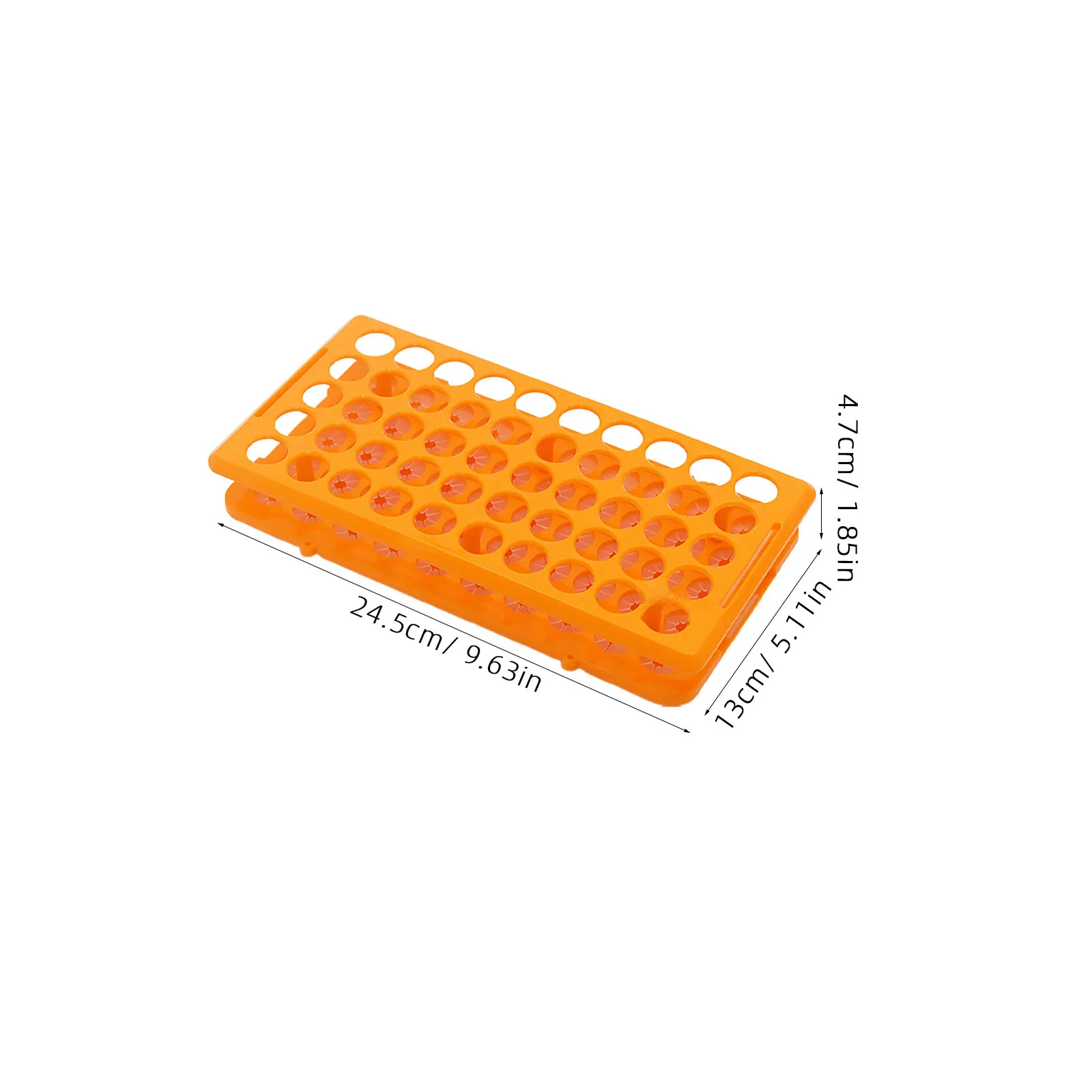 2Pcs Laboratory Test Tube Holder Multifunction Stable Base Test Tube Rack Scientific Experiment Organizer School Supplies