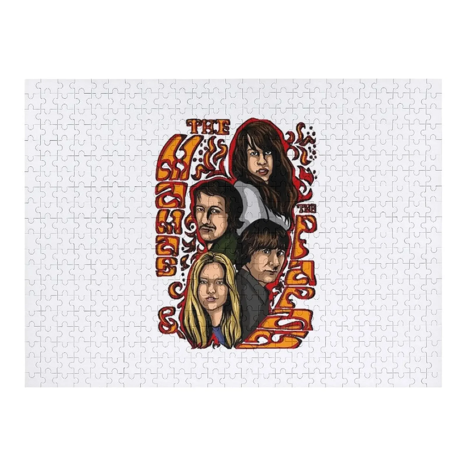 

The Mamas and The Papas Jigsaw Puzzle Personalised Name Customs With Photo Wooden Boxes Personalized Toys Puzzle
