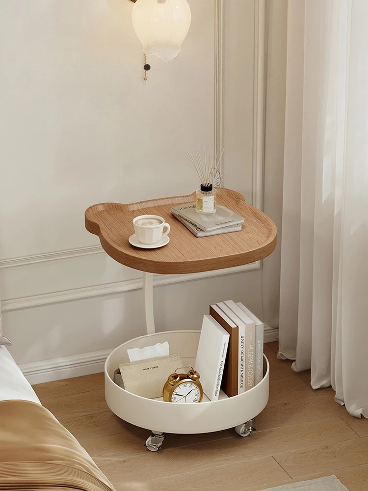 

Home Furniture Living Room Sofa Side Table Simple Style Cute Animal Statue Tea Tables Mobile Storage Shelf Creative Storage Rack