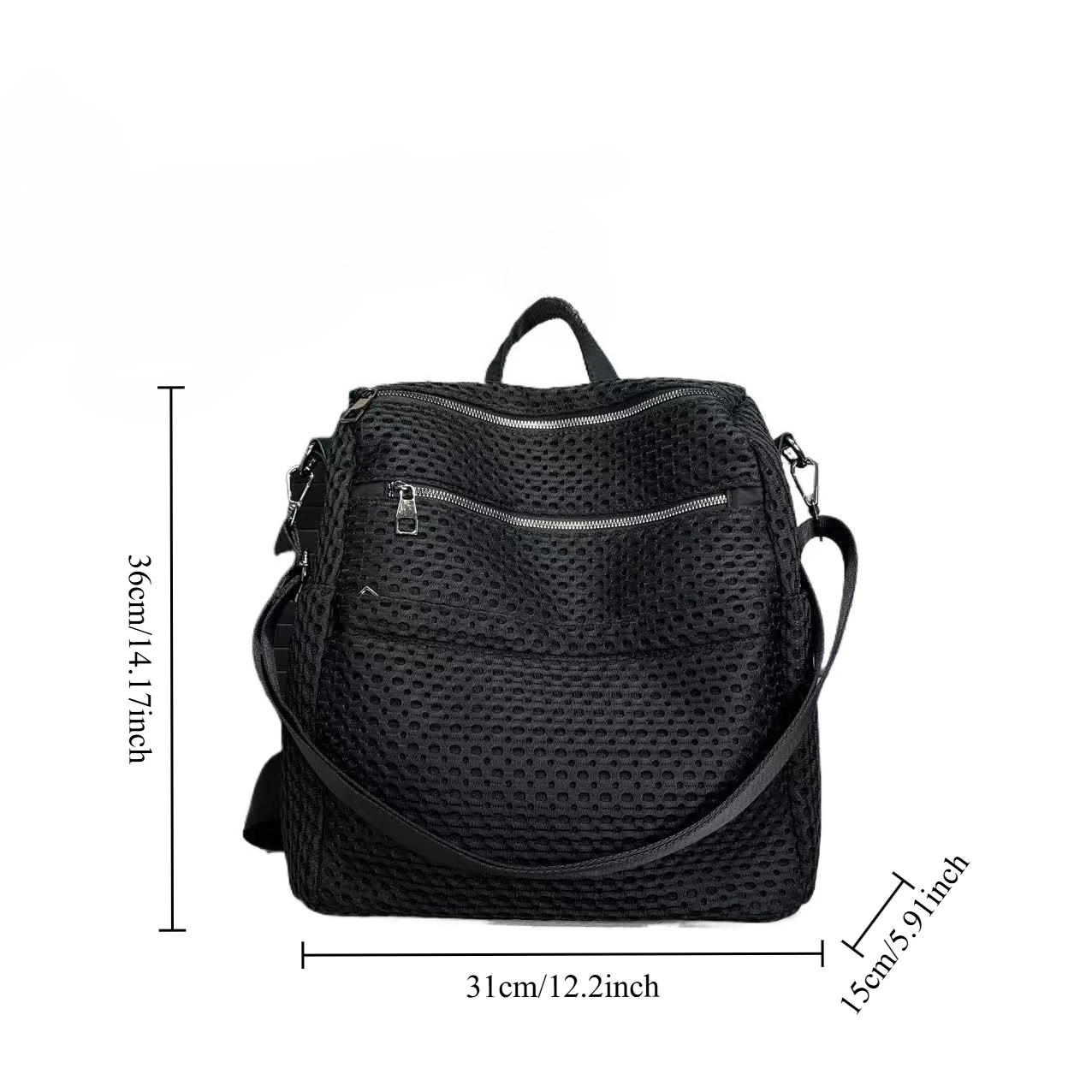 Ladies' fashionable and lightweight sports backpack, outdoor travel, mountain climbing, computer bag, college student backpack