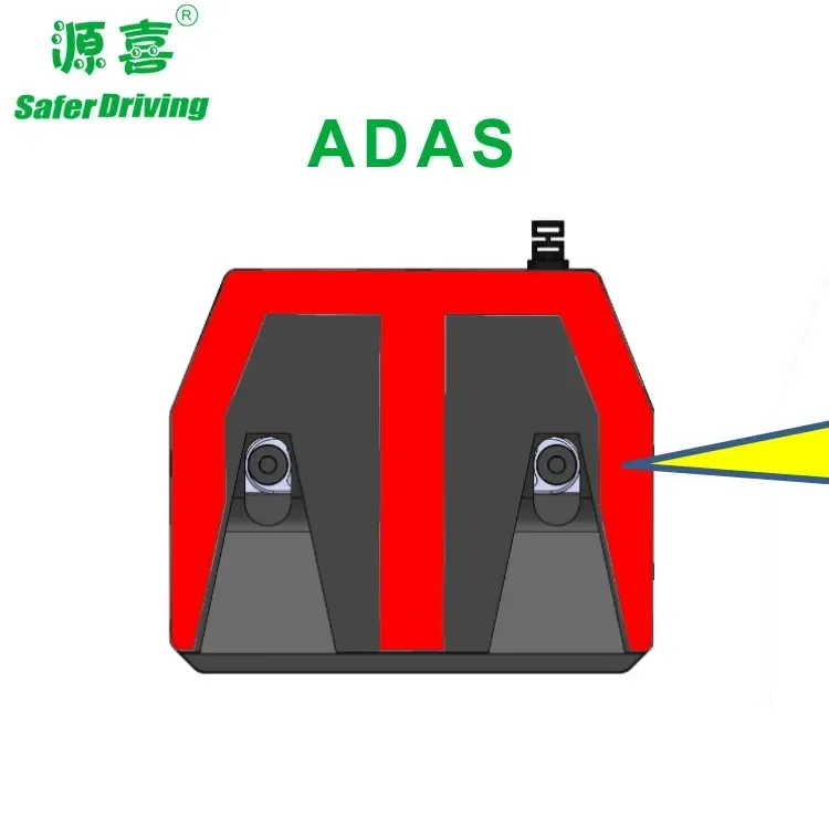 Saferdriving Front Collision Warning FCW Mobile Eye Driving Assistance Camera Car ADAS Warning System XY-AD01