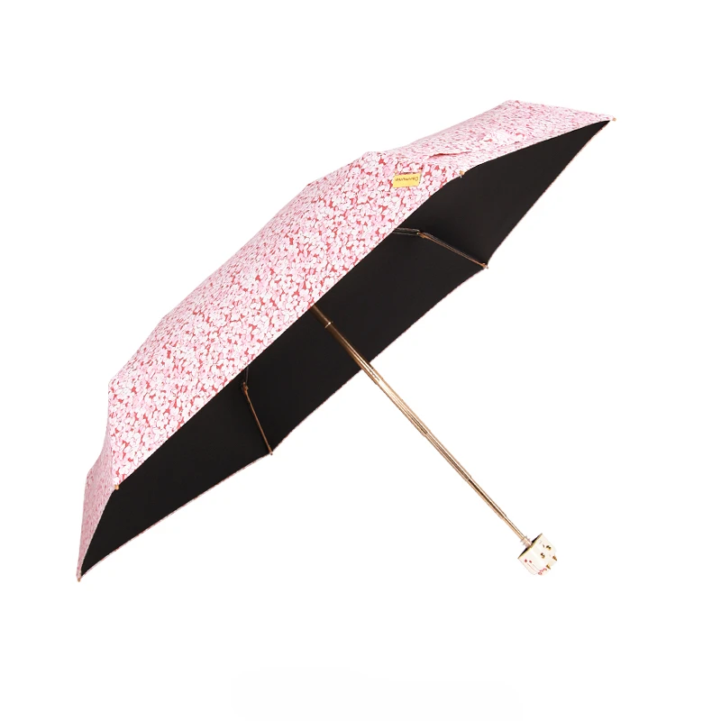 

Sun Umbrella Women's Sun Protection, UV Protection, Ultra Light, Compact, and Portable Fragmented Flower Sunshade Bag Umbrella