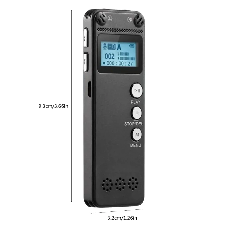 Leichter Sprachrekorder, effizientes Aufnahmestift-Tonaufzeichnungsgerät, 32