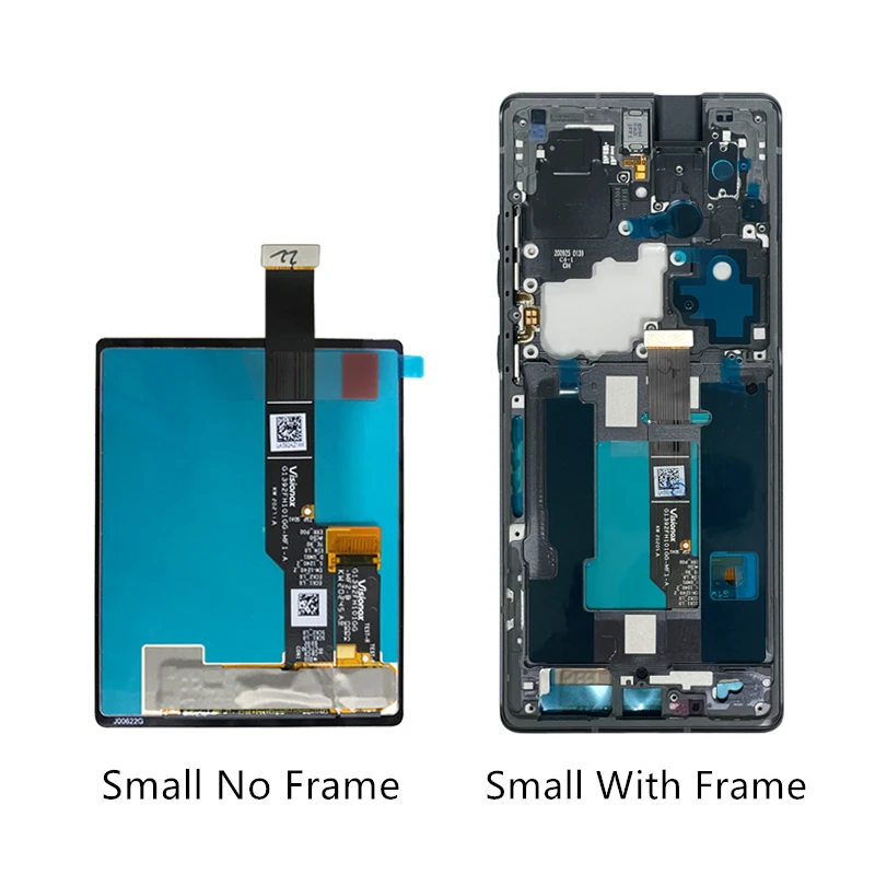 OLED LG Wing 5G LCD Display Touch Screen Assembly Replacement For Wing 5G LM-F100 LMF100N LM-F100N LM-F100V LCD Display