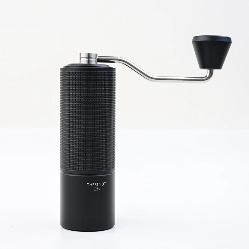 Chestnut C2S Manual Coffee Grinder New Upgrade Integrated Metal Body Portable Hand Grinder Great For Travel & Camping
