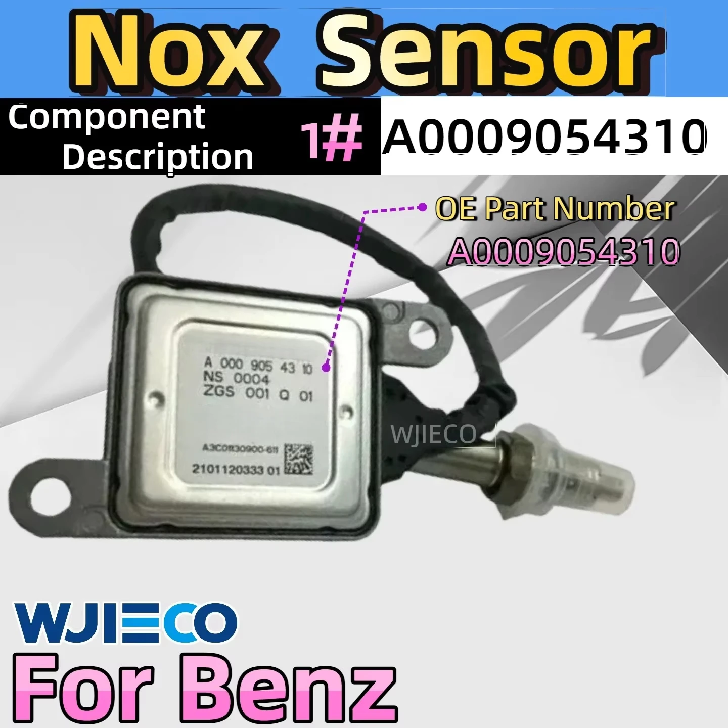 

A0009054310 Датчик Nox Датчик азота и кислорода для Mercedes-Benz W218 W212 W207 W204 X204 W251