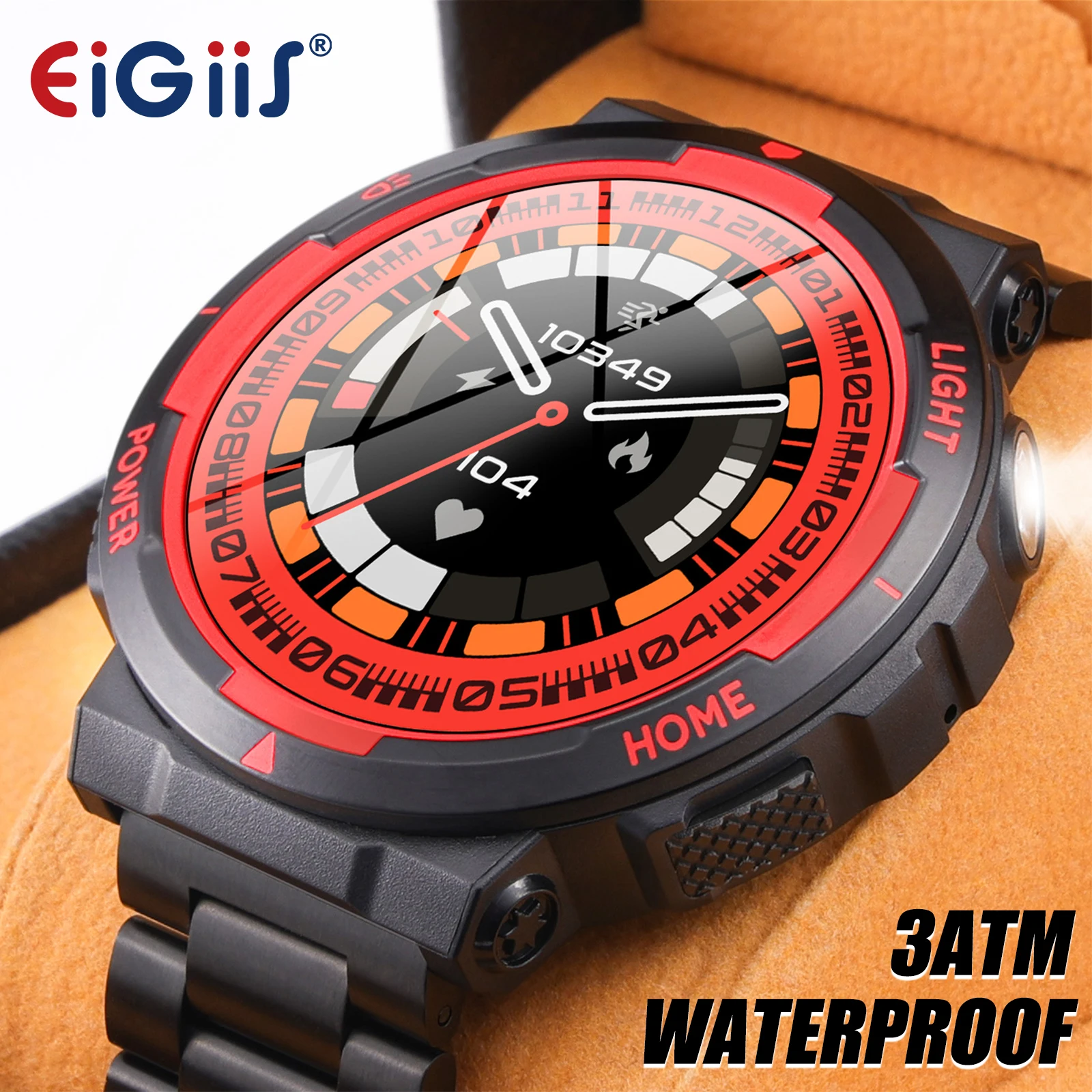 EIGIIS New Smart Watch Men 3ATM Waterproof 1.53