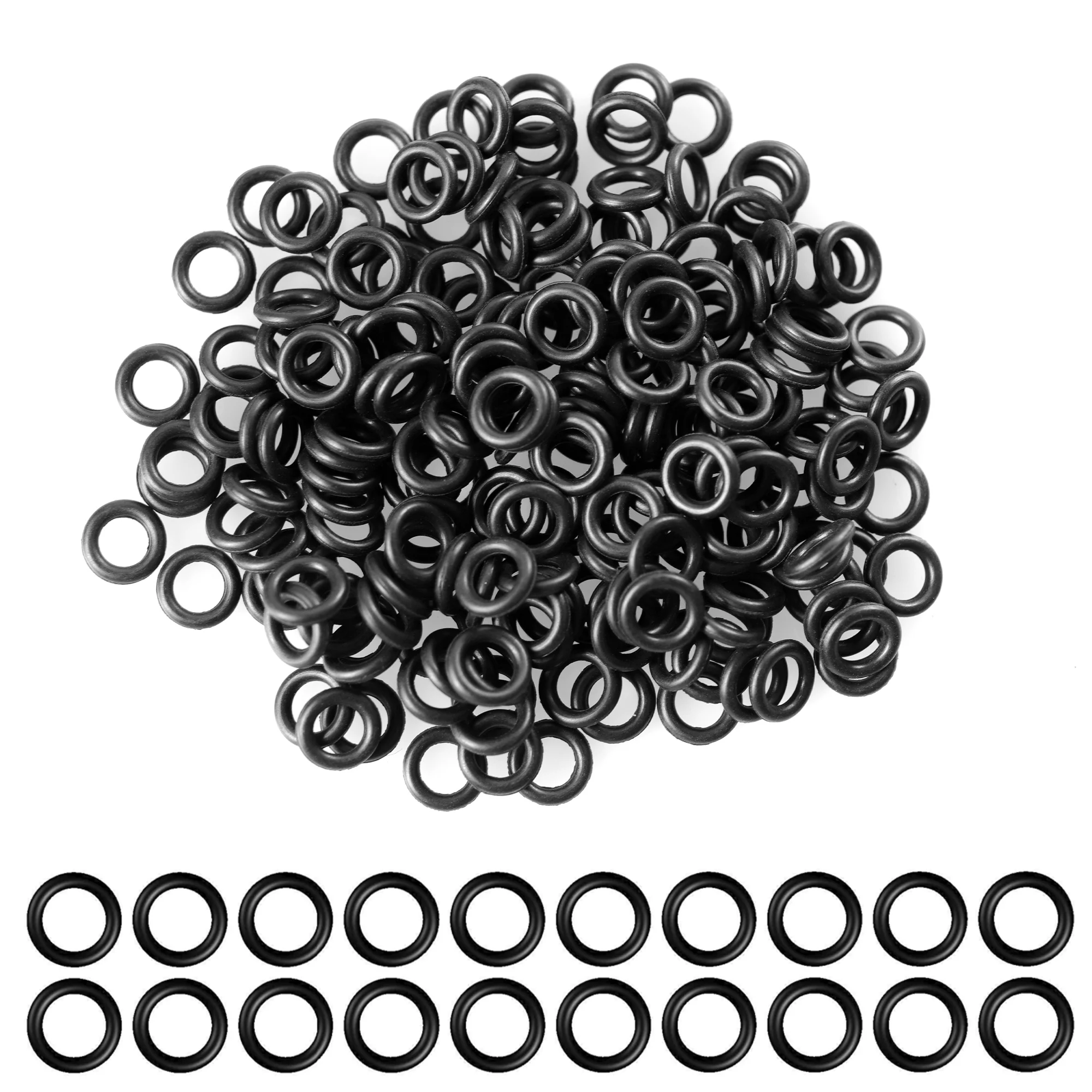 CyeeLife 200PCS Darts Tip Rubber O Ring Black Gasket Grip Washer Grommets Professional Darts Accessories