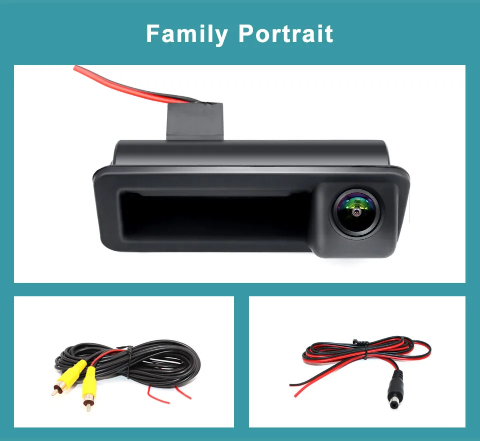 180 ° 1080P Auto-Rückfahrkamera für Ford Focus 2 MK2 Mondeo MK4 S-Max C-Max Kuga MK1 Fiesta MK7 Rover Range Freelander 2 – Detail 11