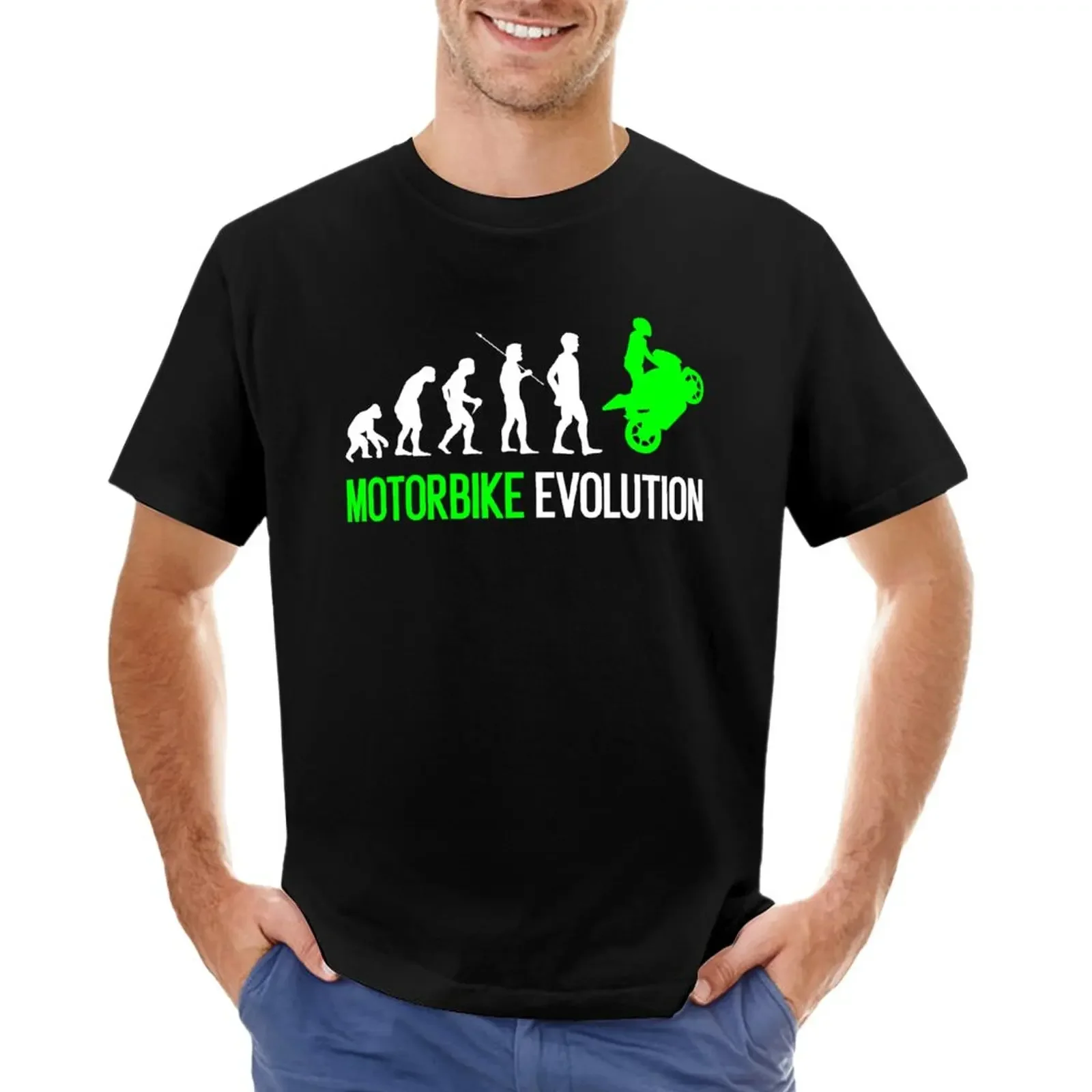 

Motorbike evolution T-Shirt customs design your own korean fashion t shirts for men graphic