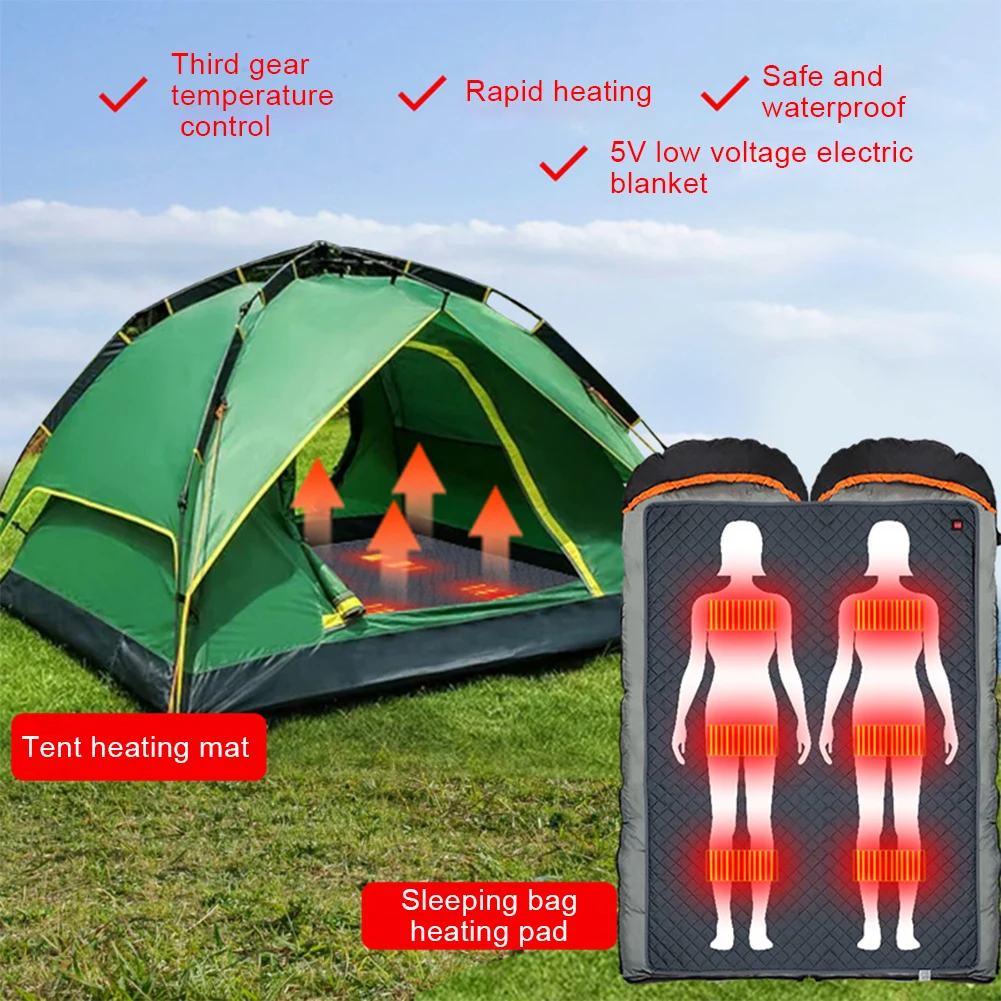 Heated Sleeping Bag Pad 3 Gear - Home Office Gear ulasan dan harga