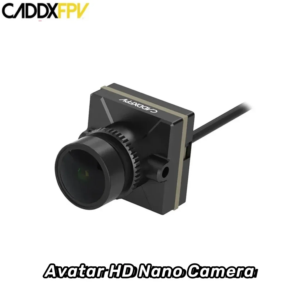 

CADDX Walksnail Avatar HD нано-камера V3 с объективом 2,1 мм и углом обзора 160 ° 14*14 см для FPV гоночного дрона