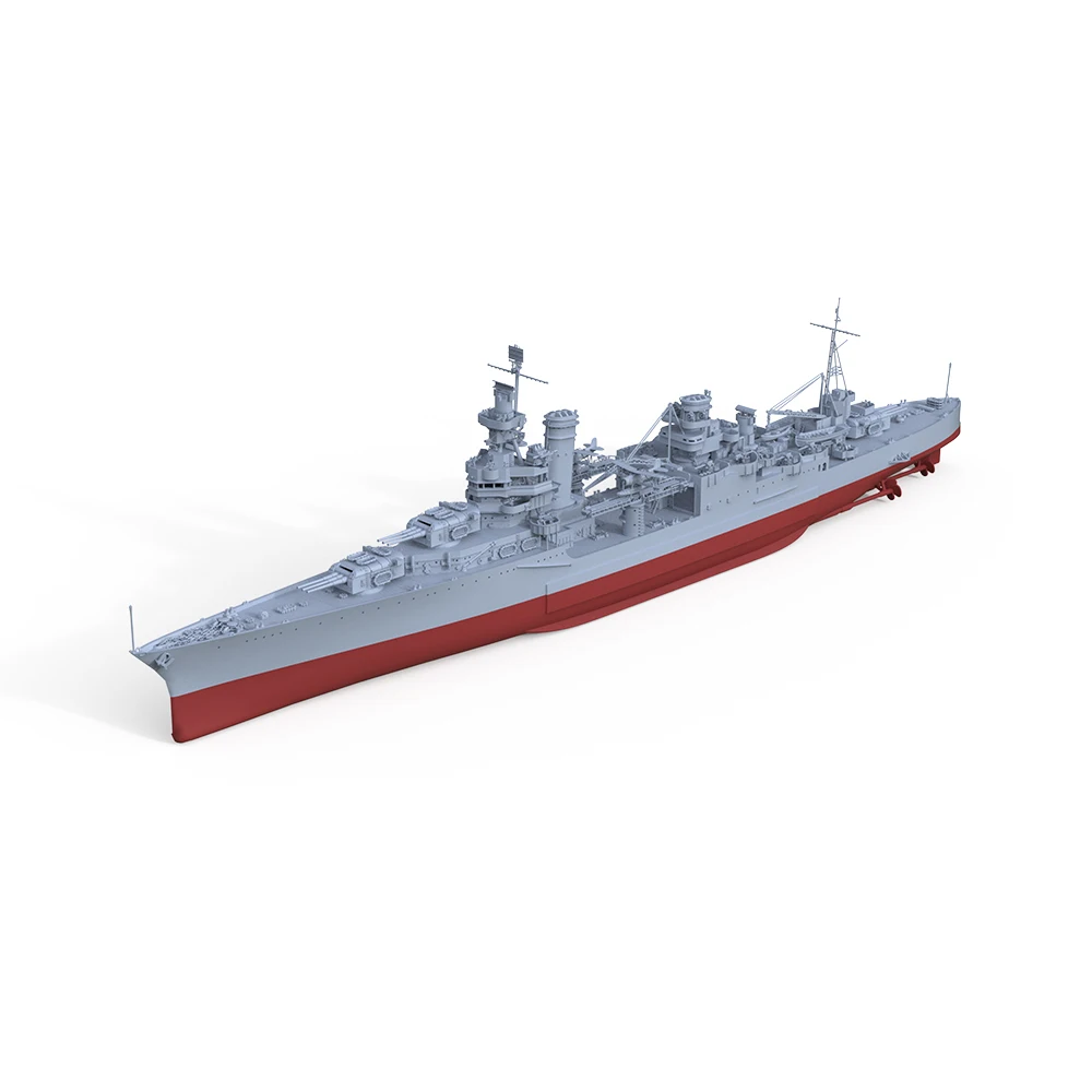 SSMODEL SS554S 1/2000 Military Model Kit USS Portland-class CA-33 Heavy Cruiser 1942 Full Hull WWII WAR GAMES