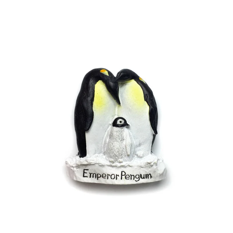 

Antarctic Emperor Penguin Mother and Child Family Personalized Creative Magnetic Fridge Magnets Antarctic Souvenirs Home Decorat