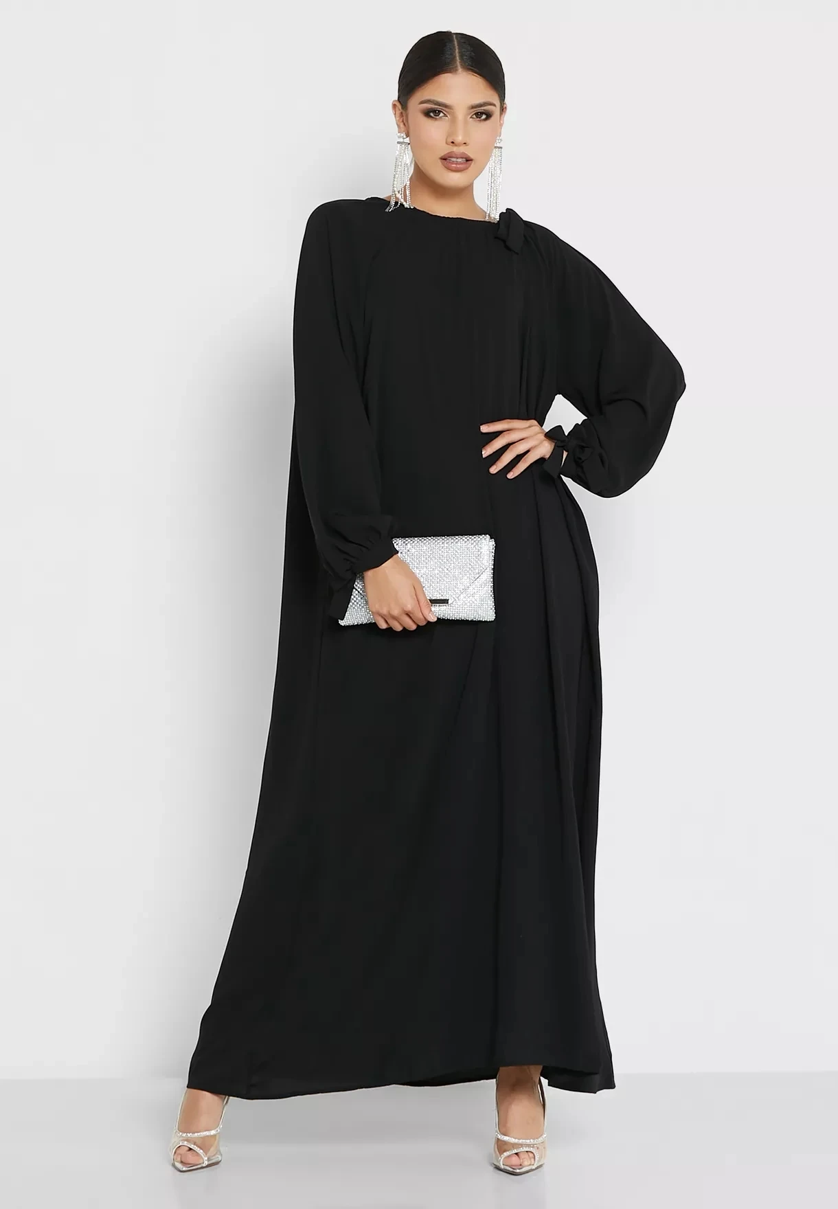 

Fashion Muslim Dubai Abaya for Women 2024 Soft Muslim Abayas Women Khimar Turkey Islam Clothes Long African Dress Robe