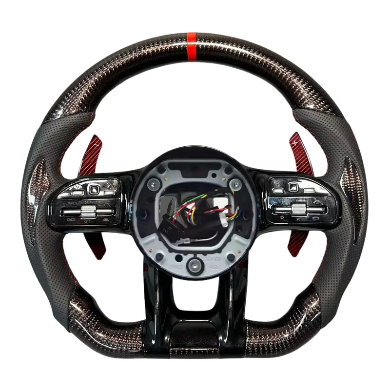 

For Mercedes Benz Custom Made Leather Steering Wheel Upgrade Fit 809 G63 E250 X290 W204 W205 W218 W222 W463 C463 C190
