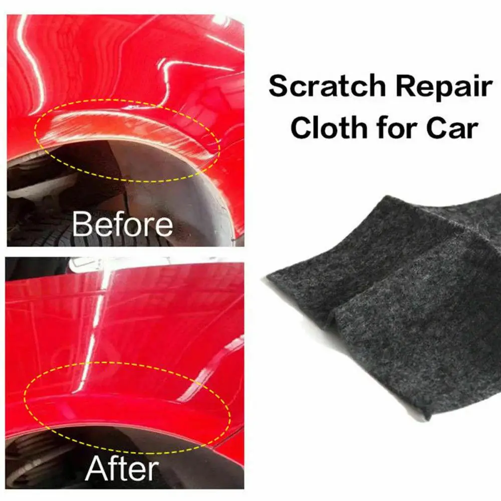 Nano Sparkle Anti-Scratch Cloth for Car Scratch Cloth Repair Paint Scratches Metal Polishing Cloth Scratch Removal Tools