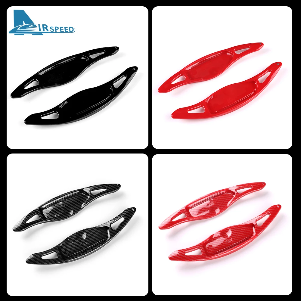 For Kia Stinger 2018 2019 2020 2021 2022 2023 Carbon Fiber Style TOP ABS Car Steering Wheel Paddle Shifter Cover Sticker