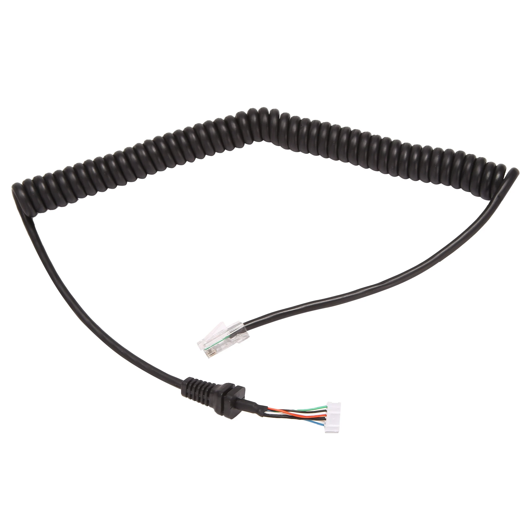 

N96R Replacement Microphones Mic Cable Cord Wire for Yaesu MH-48A6J FT-7800 FT-8800 FT-8900 FT-7100M FT-2800M FT-8900R