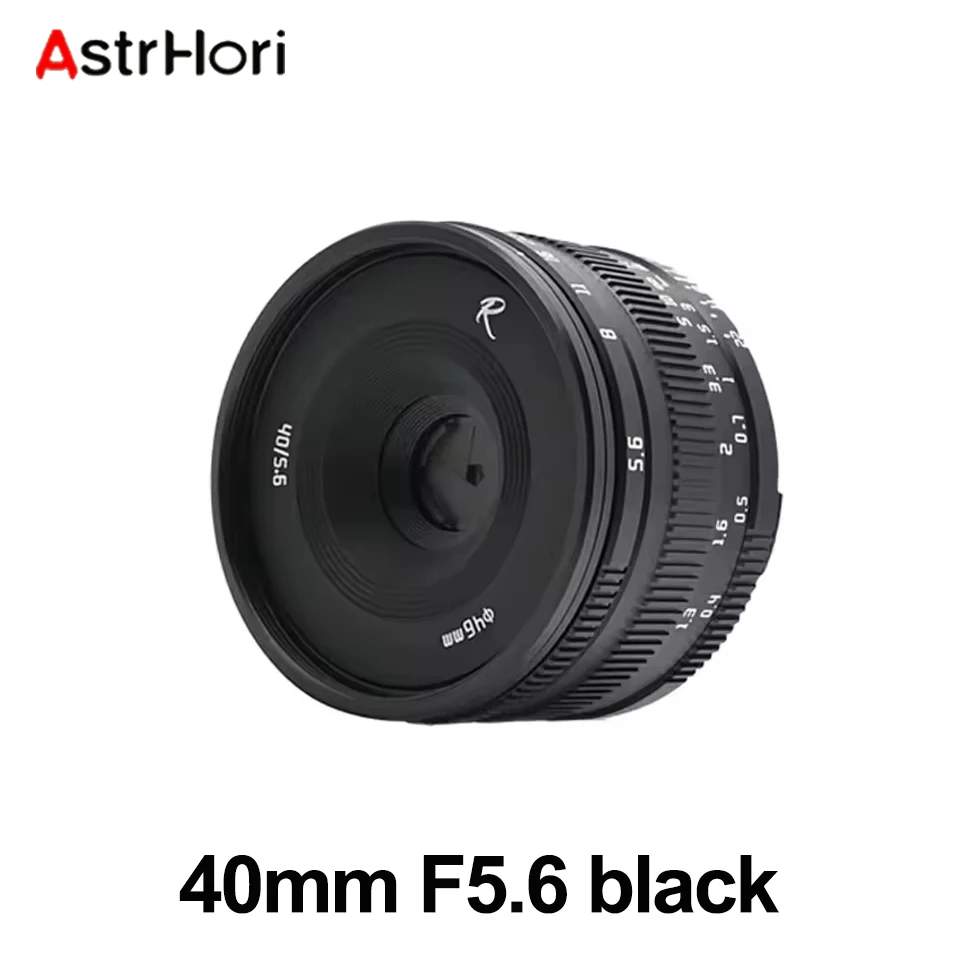 AstrHori M 40mm F5.6 Full Frame Handmatige Focus Standaard Prime Cameralens voor Humanitaire Fotografie met Leica M-mount M3 M5 M10R