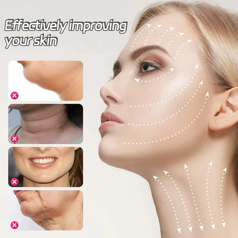 Lifting And Slimming Tightening Double Chin Masseter Muscles V-face Micro Current Beauty Device Facial Massager Skin Care Ems