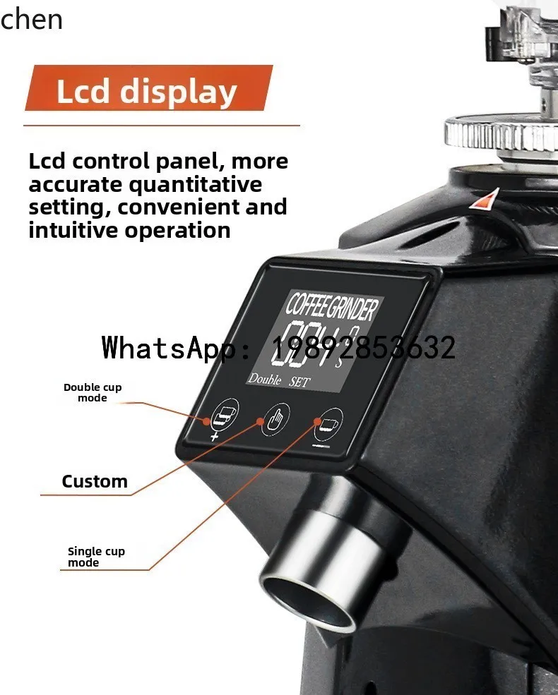 S8  Commercial Bean Grinder Electric Control Timing Quantitative Fully Automatic Grinding Machine