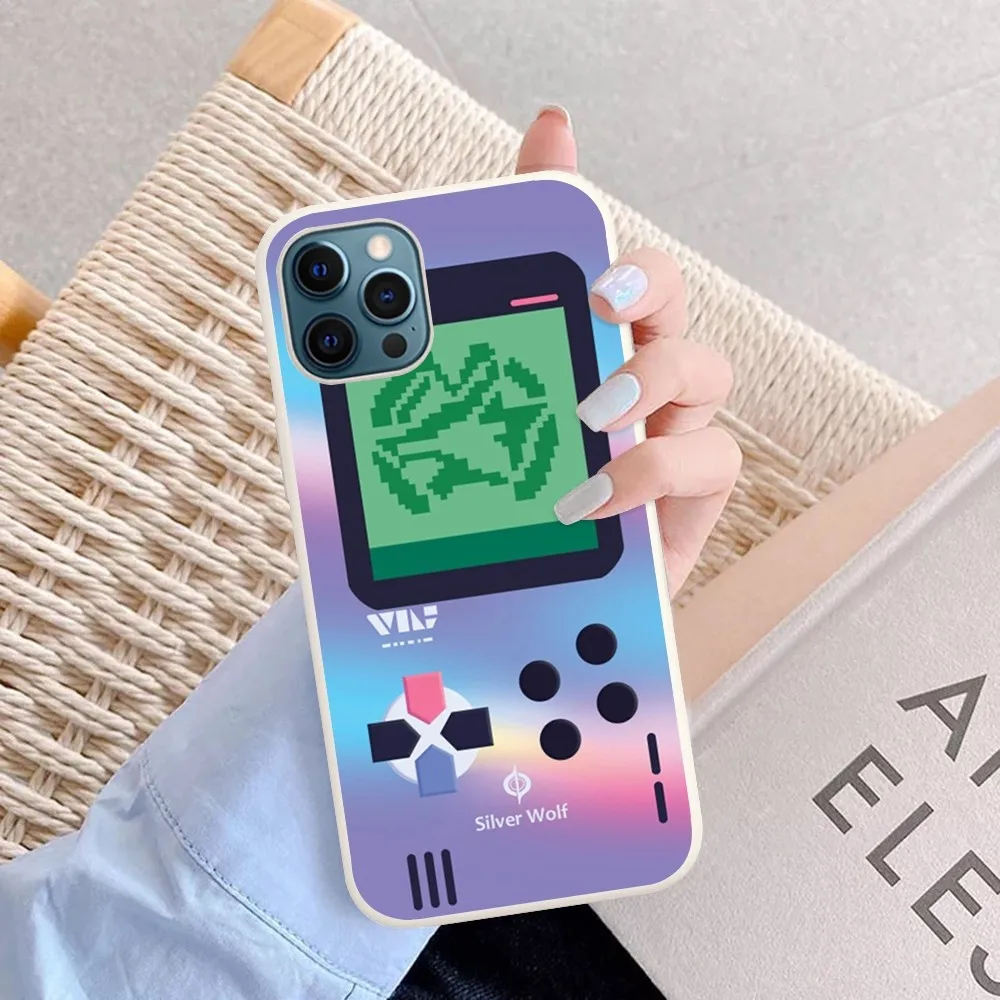 Honkai Star Rail Game Phone Case Soft Solid Color For Iphone 14 11 12 13 Mini Pro Max 7 8 Plus 6 6s X Xs Max Xr