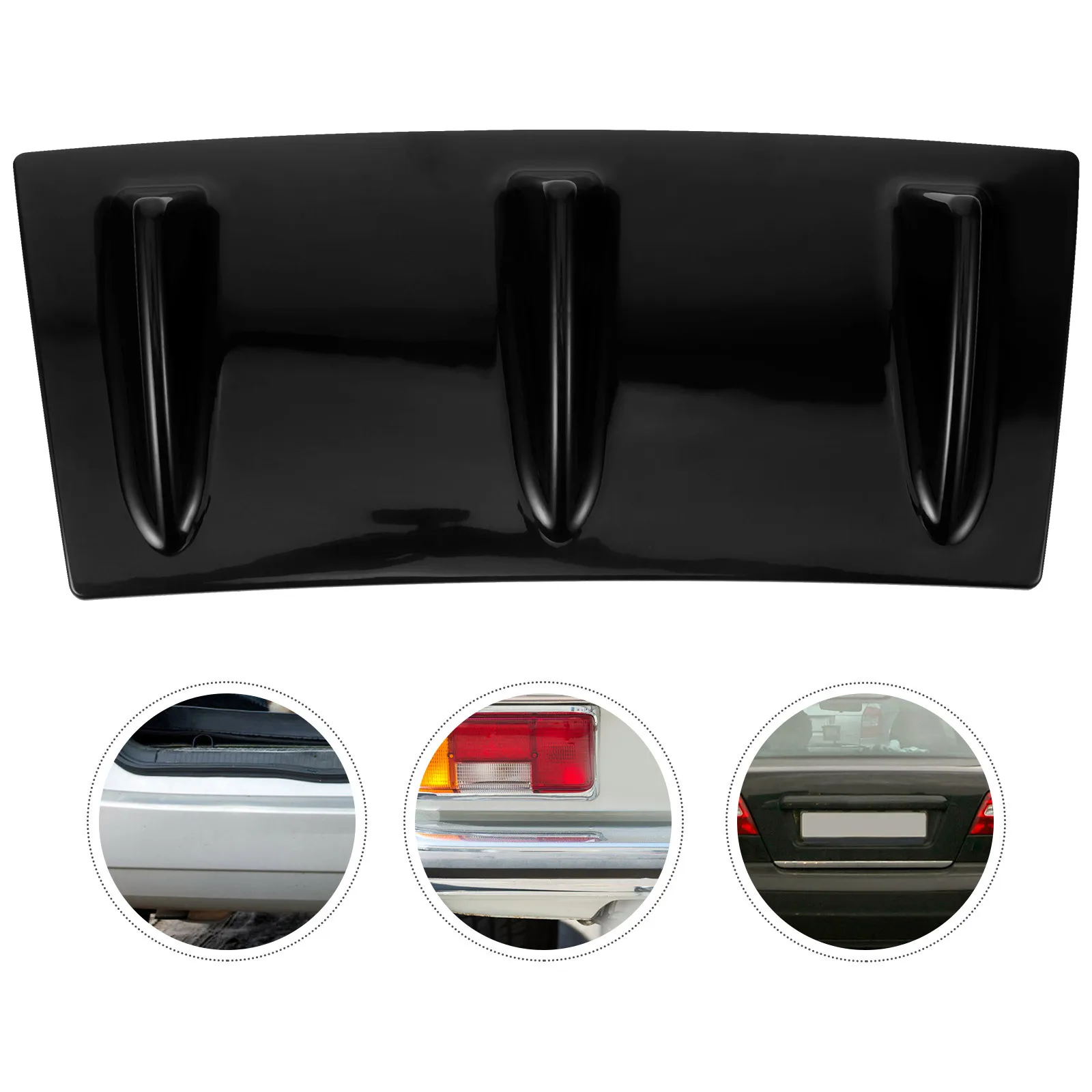 

Exterior Car Rear Spoiler Adjustable Angle Universal Trunk Spoiler Cost Effective Upgrade for Performance and Appearance
