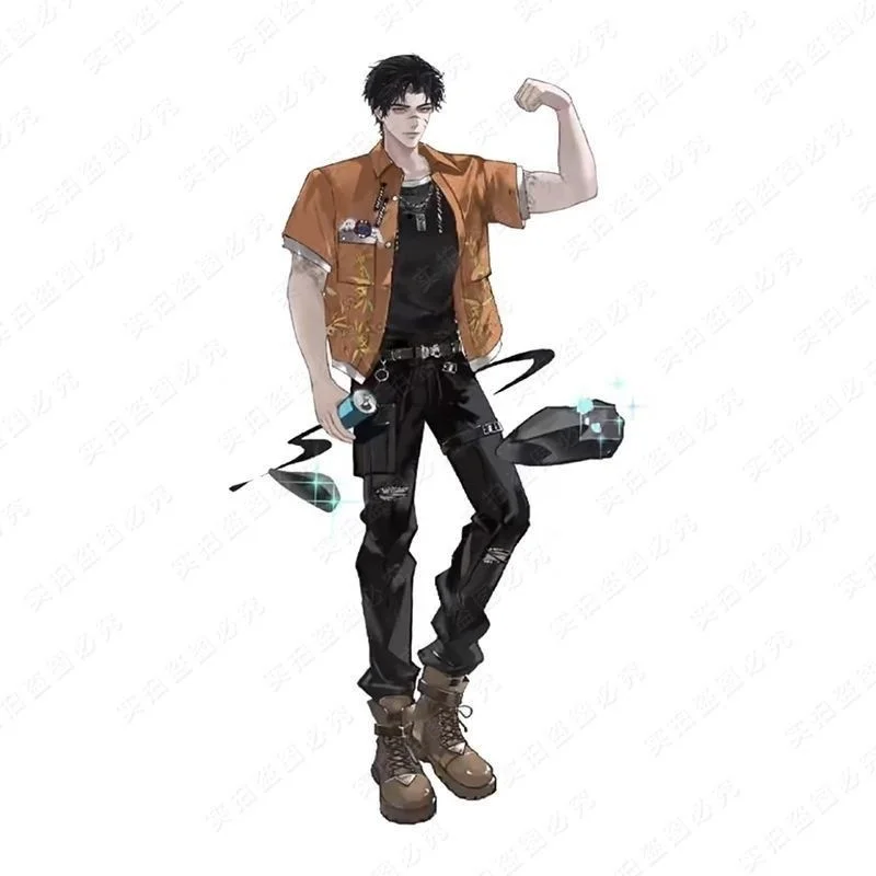 10 Days Till The End Shi Ri Zhong Yan Mi Cheng,Qiu Long,Bu Xi Chinese Infinite Flow  Novel Acrylic human-shaped display board
